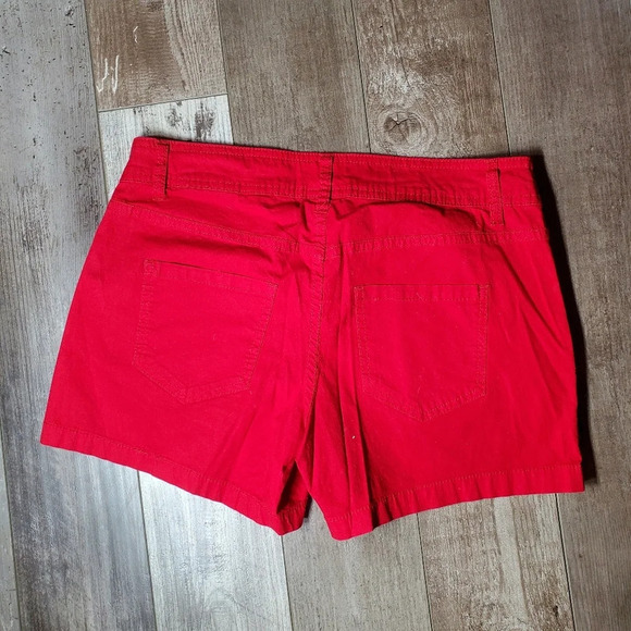 Faded Glory Size 4 Red Women’s Shorts - Picture 6 of 8